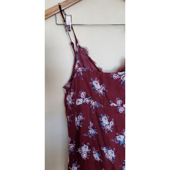 American Eagle Outfitters Brown Floral Short Dress Size Medium NWT - Picture 14 of 16